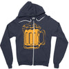 iowa city beer Zipper Hoodie