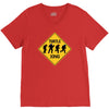 turtle xing V-Neck Tee