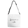 bike maths Adjustable Strap Totes