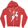 santa Zipper Hoodie