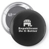 republican Pin-back button