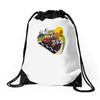 super fighting kart Drawstring Bags