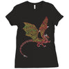 beware! Ladies Fitted T-Shirt