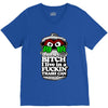 get a job, grouch! V-Neck Tee