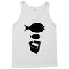 big fish little fish cardboard box   music t shirt Tank Top