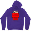 snoopy parody pug w Unisex Hoodie