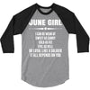 Super June Girl 3/4 Sleeve Shirt