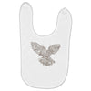 dove typography Baby Bibs