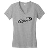 pin love Women's V-Neck T-Shirt