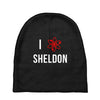 i heart sheldon Baby Beanies