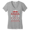 merry x mas you filthy animal Women's V-Neck T-Shirt