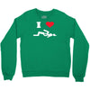 i love sushi Crewneck Sweatshirt