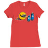 pac chomp Ladies Fitted T-Shirt