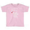 in the garage working on my honda Toddler T-shirt