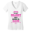 The Best Grammy Was Born In March Women's V-Neck T-Shirt