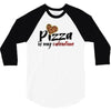 pizza is my valentine 56 3/4 Sleeve Shirt