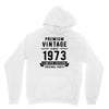 Premium Vintage Since 1973 Limited Edition Original Parts Unisex Hoodie