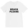 Beach Please V-Neck Tee