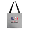 9.11 Patriot Day We Will Never Forget Tote Bags