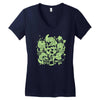 meet the neighbors Women's V-Neck T-Shirt
