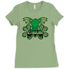 cthulhu mascot Ladies Fitted T-Shirt