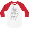 deadpool 2 3/4 Sleeve Shirt