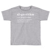 Algorithm Dictionary Toddler T-shirt