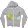 canadian periodic table Zipper Hoodie