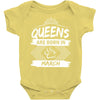 Queens Are Born In March Baby Onesie