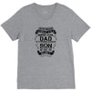 Super Cool Dad Of A Freaking Awesome Son V-Neck Tee