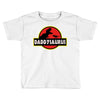 Daddysaurus Jurassic Park Toddler T-shirt