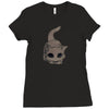 cute cat Ladies Fitted T-Shirt