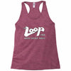 the loop where Chicago rocks 97.9 fm 98 fm radio station Racerback Tank