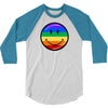 smiling 3/4 Sleeve Shirt