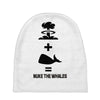 nuke the whales Baby Beanies