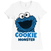 Cookie Monster Ladies Fitted T-Shirt