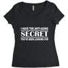 antiaging secret Women's Triblend Scoop T-shirt