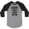 Super Cool Dad Of A Freaking Awesome Son 3/4 Sleeve Shirt