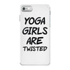 yoga girls are twisted iPhone 7 Case