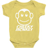 cheeky monkey funny Baby Onesie