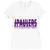 jake paulers Ladies Fitted T-Shirt