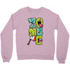 zombie font Crewneck Sweatshirt