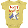 nuke the whales funny Baby Onesie