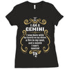 i am a gemini Ladies Fitted T-Shirt