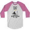 Dad And Son Fishing Partners For Life 3/4 Sleeve Shirt