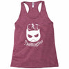 cat skellington Racerback Tank