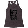 a woman's place is in the resistance Racerback Tank