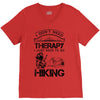 I Don't Need Therapy Just to Go Hiking V-Neck Tee