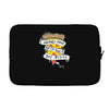 solemnly pizza Laptop sleeve