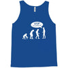 banksy funny human evolution indie Tank Top
